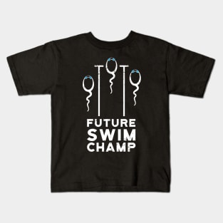 Future Swim Champ 2 Kids T-Shirt